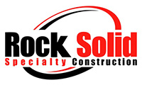Rock Solid Specialty Construction logo.