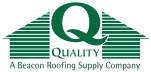 Quality Roofing Supply Company logo.