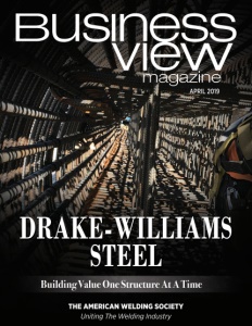 April 2019 Issue cover for Business View Magazine.