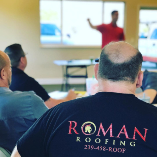 Roman Roofing Training