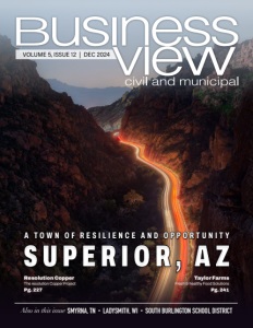 Volume 2, Issue 8 cover for Business View Civil and Municipal Magazine