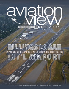 Volume 1 Issue 2 cover for Aviation View Magazine